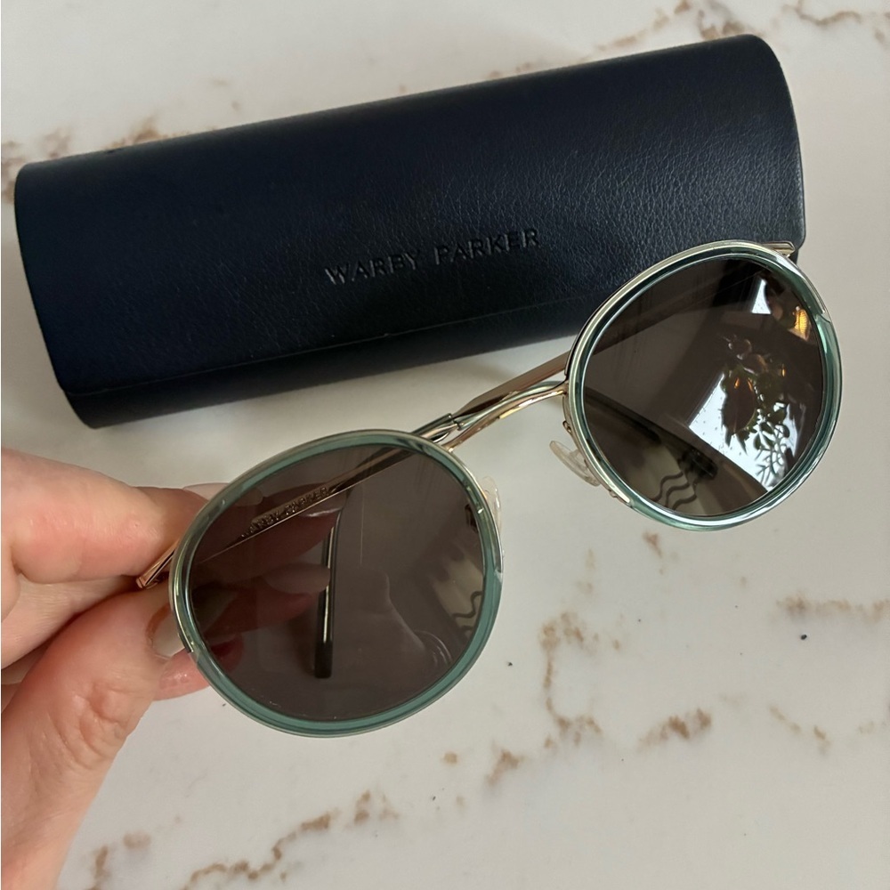 Warby Parker Bergen eyeglasses new in case